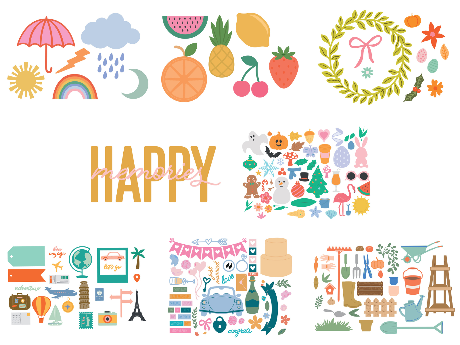 Crafter's Companion Summer Mini Dies Collection