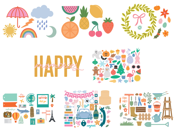 Crafter's Companion Summer Mini Dies Collection