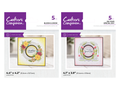 Floral Aperture Stamp & Die Sets 2pk Collection