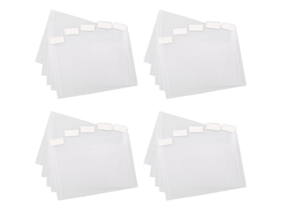 4X6 Tabbed Divider Pockets 20pk Collection