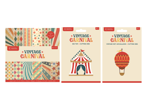 Vintage Carnival 3pc Selection