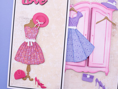 Customisable Dresses & Wardrobe Metal Die Set