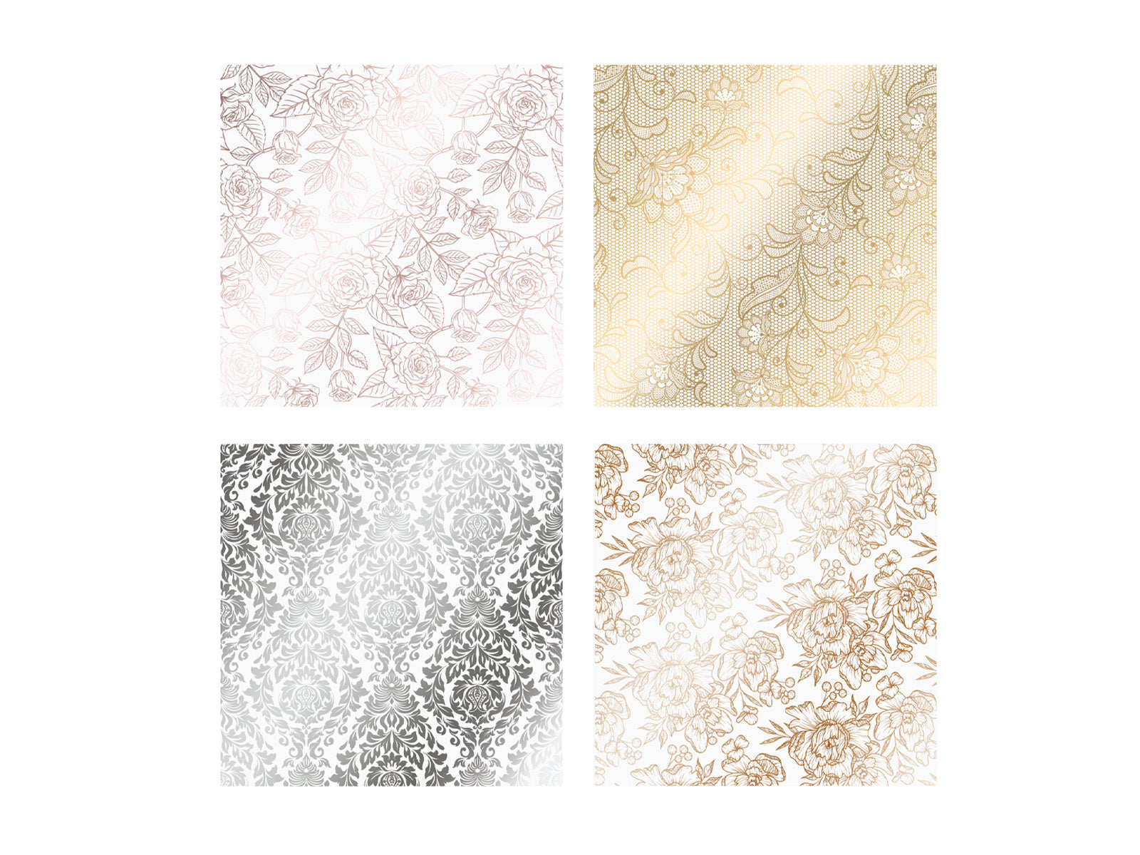 Crafter's Companion 8"x8" Vellum Pad - Heirloom Patterns