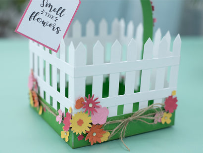 Nature's Garden Summer Garden - Picket Fence Metal Die Set