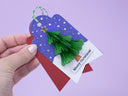 Christmas Tags Stamp, Stencil & Metal Die Set