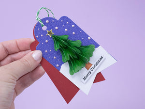 Christmas Tags Stamp, Stencil & Metal Die Set