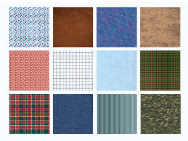 Fabric Textures Paper Pad 6