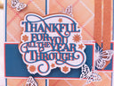 Thankful for You Sentiment Metal Die Set