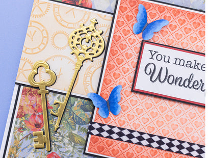 Tales of Wonderland - Ornate Keys Metal Die Set
