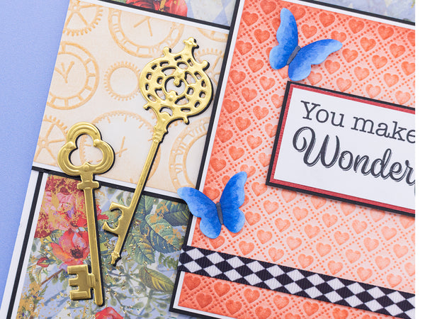 Tales of Wonderland - Ornate Keys Metal Die Set