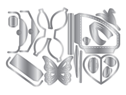 Everyday Tags Stamp & Metal Die Set