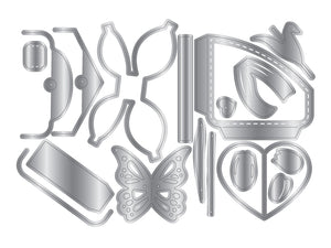 Everyday Tags Stamp & Metal Die Set