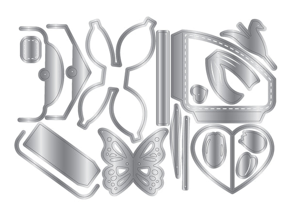 Everyday Tags Stamp & Metal Die Set