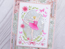 Dancing Ballerina Create-a-Card Metal Die