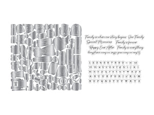 Crafter's Companion Stamp & Die - Our Family Story