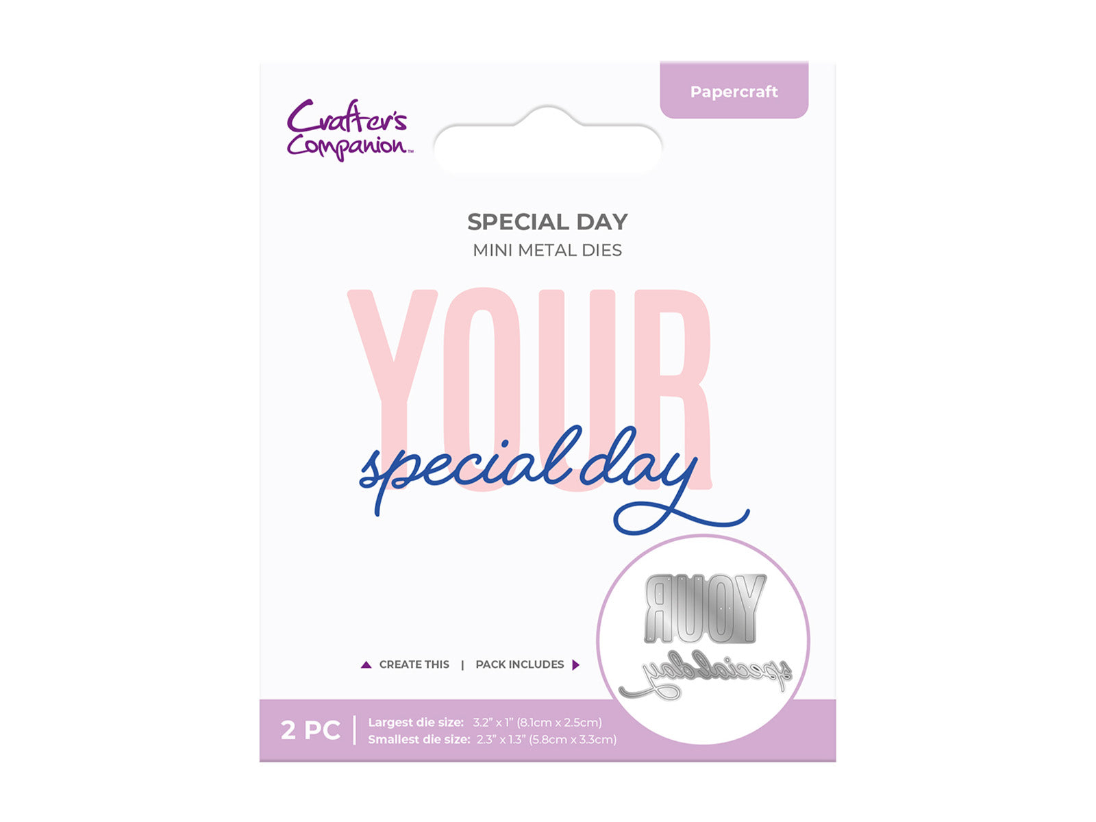 Special Day Mini Metal Die Set