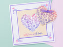 Shaped Hug Token Stamp & Metal Die Set
