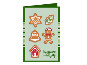 Christmas Cookies Stamp & Metal Die Set