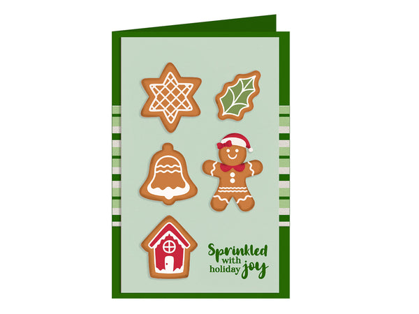 Christmas Cookies Stamp & Metal Die Set