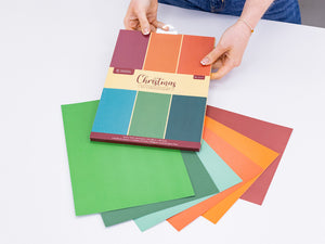 Christmas by Candlelight - Luxury Linen Cardstock - A4