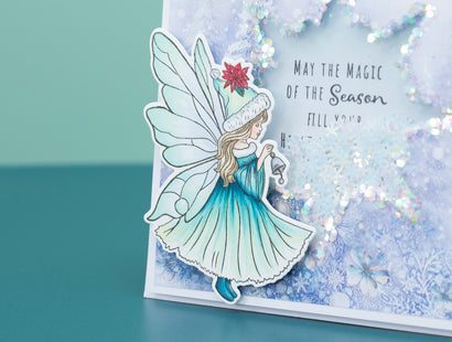 Snow Fairy Stamp & Metal Die Set