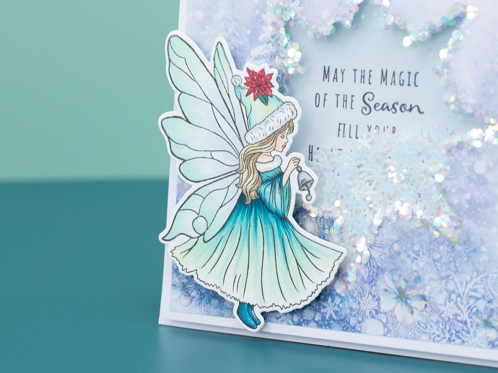 Snow Fairy Stamp & Metal Die Set