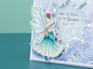 Snow Fairy Stamp & Metal Die Set