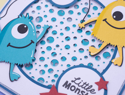 Spots Create-a-Card Metal Die Set