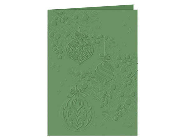 Christmas Bauble Branch 3D Embossing Folder 5