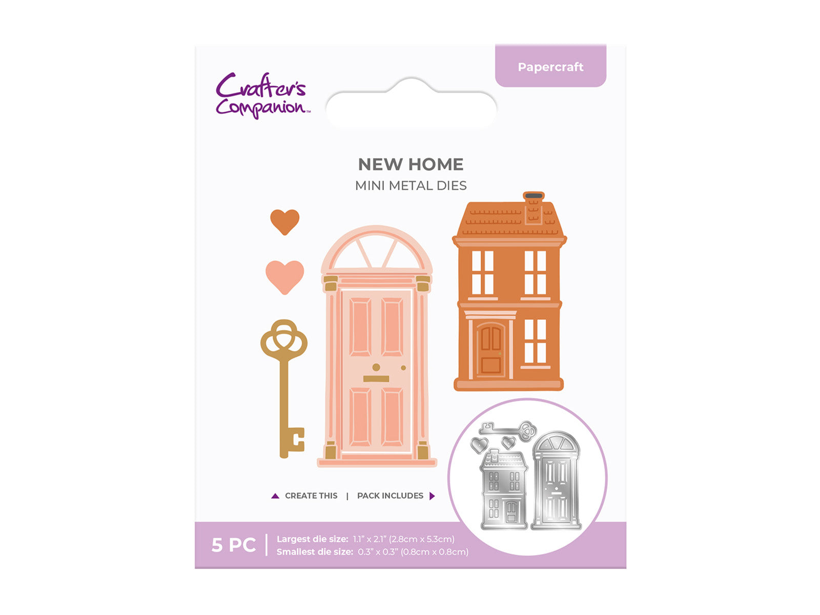 New Home Mini Metal Die Set