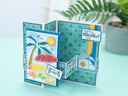 Retro Vacay - Beach Scene Metal Die Set