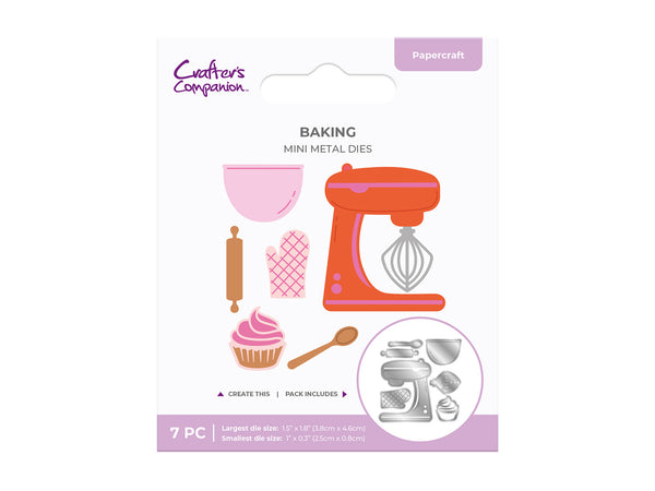 Baking Mini Metal Die Set