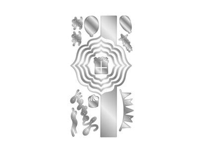 Crafters Companion Metal Die - Decorative Plaque Swing