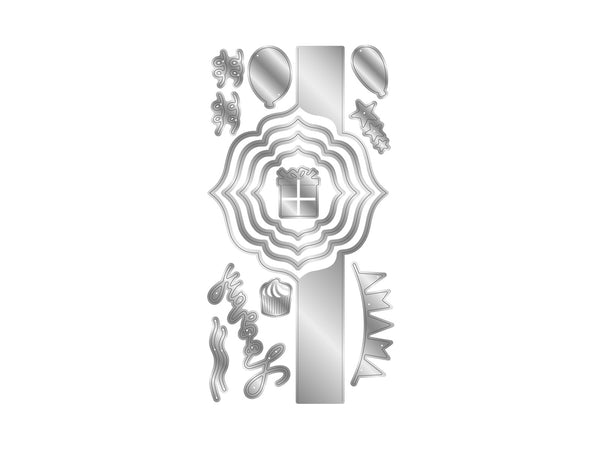 Crafters Companion Metal Die - Decorative Plaque Swing