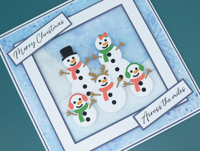 Personalisable Christmas Characters Stamp & Die Set