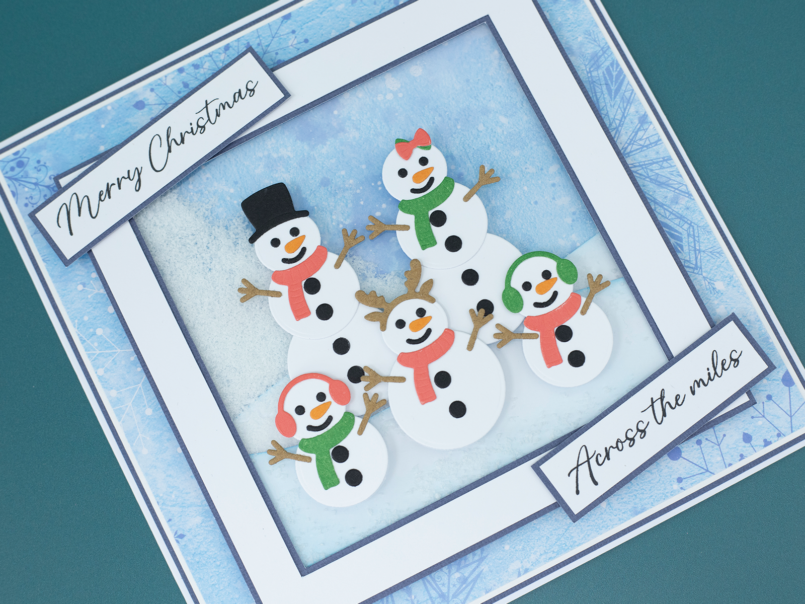 Personalisable Christmas Characters Stamp & Die Set
