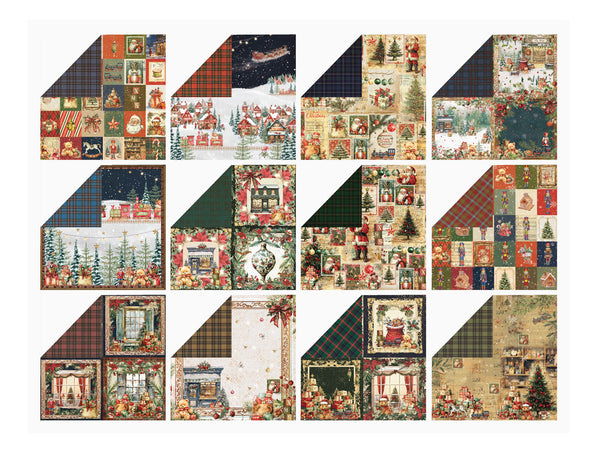 Santa's Toyshop Paper Pad 12