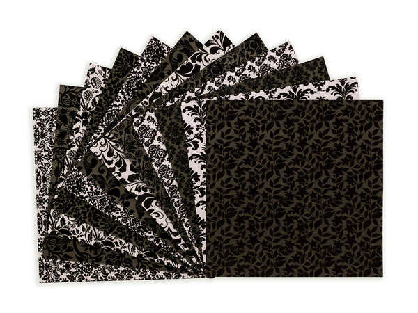 Flocked Damask Paper Pad - 12