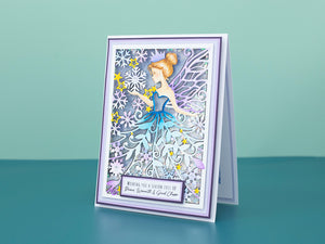 Snow Fairy Create-a-card Metal Die Set