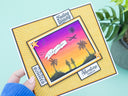 Retro Vacay - Summer Vacation Sentiment Stamp Set
