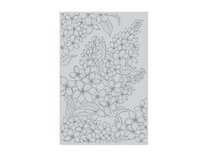 Sara Signature The Gilded Age 6" x 4" 2D Embossing Folder - Lilac