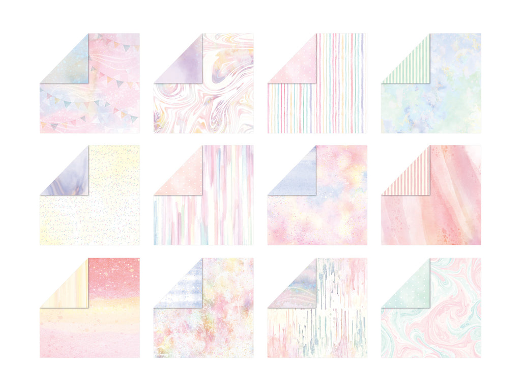 Life is Sweet - Pastel Vintage Ice Cream Paper Pad 12