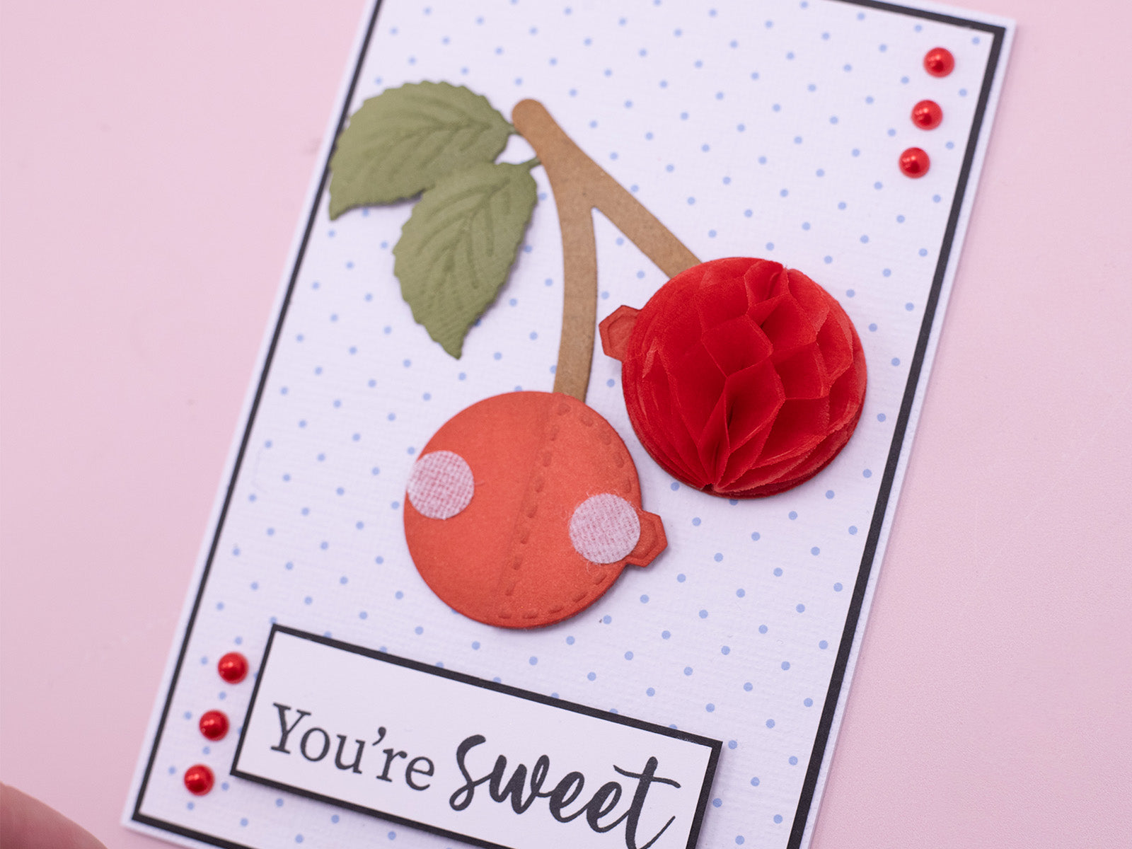 Honeycomb Message Reveal Stamp & Metal Die Set