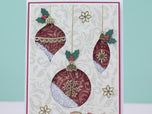 Hanging Christmas Baubles Metal Die Set