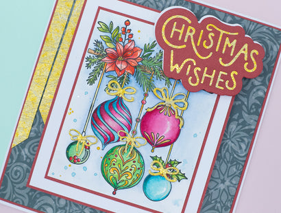 Christmas Baubles Branch Stamp Set