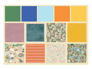 Retro Vacay - Retro Vacation Paper Pad 12" x 12"