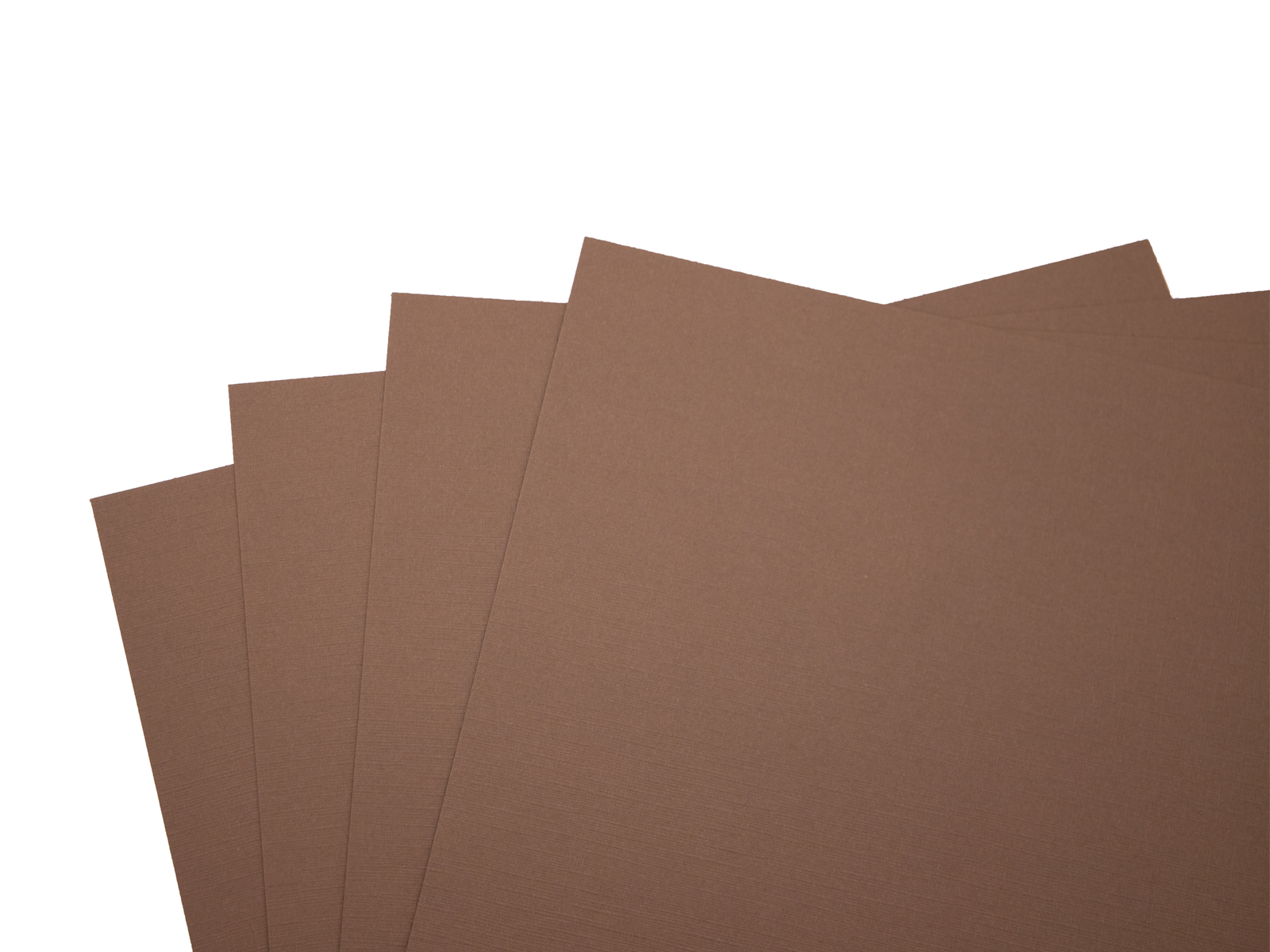 Arden Creative Studio Premium Cardstock Coffee Bean Brown 12" x 12" - 20 Pack