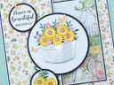 Nature's Garden Summer Garden - Floral Basket Metal Die Set