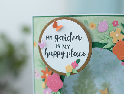 Nature's Garden Summer Garden - Garden Sentiment Stamp Set