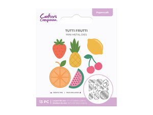 Tutti Fruiti Mini Metal Die Set